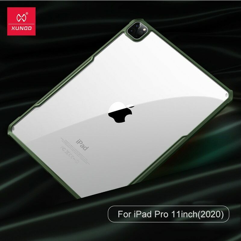 Ốp Lưng Viền iPad Pro 11 Pro 2020 Chống Sốc Lưng Trong Hiệu Xundd với mặt lưng từ nhựa PC trong suốt giữ nguyên màu máy, viền nhựa TPU mềm màu sắc hài hòa, tạo điểm nhấn ấn tượng.